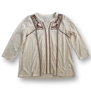 Style & Co. Petite Boho Top